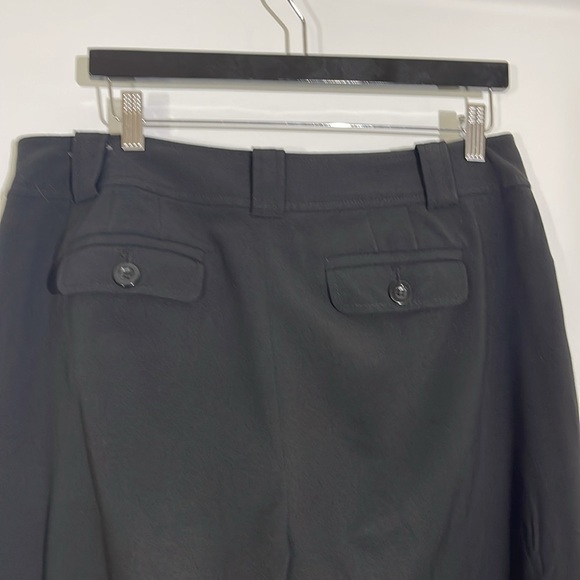 ANN TAYLOR Black Curvy Fit Crop Pants Size 10 - Picture 5 of 7